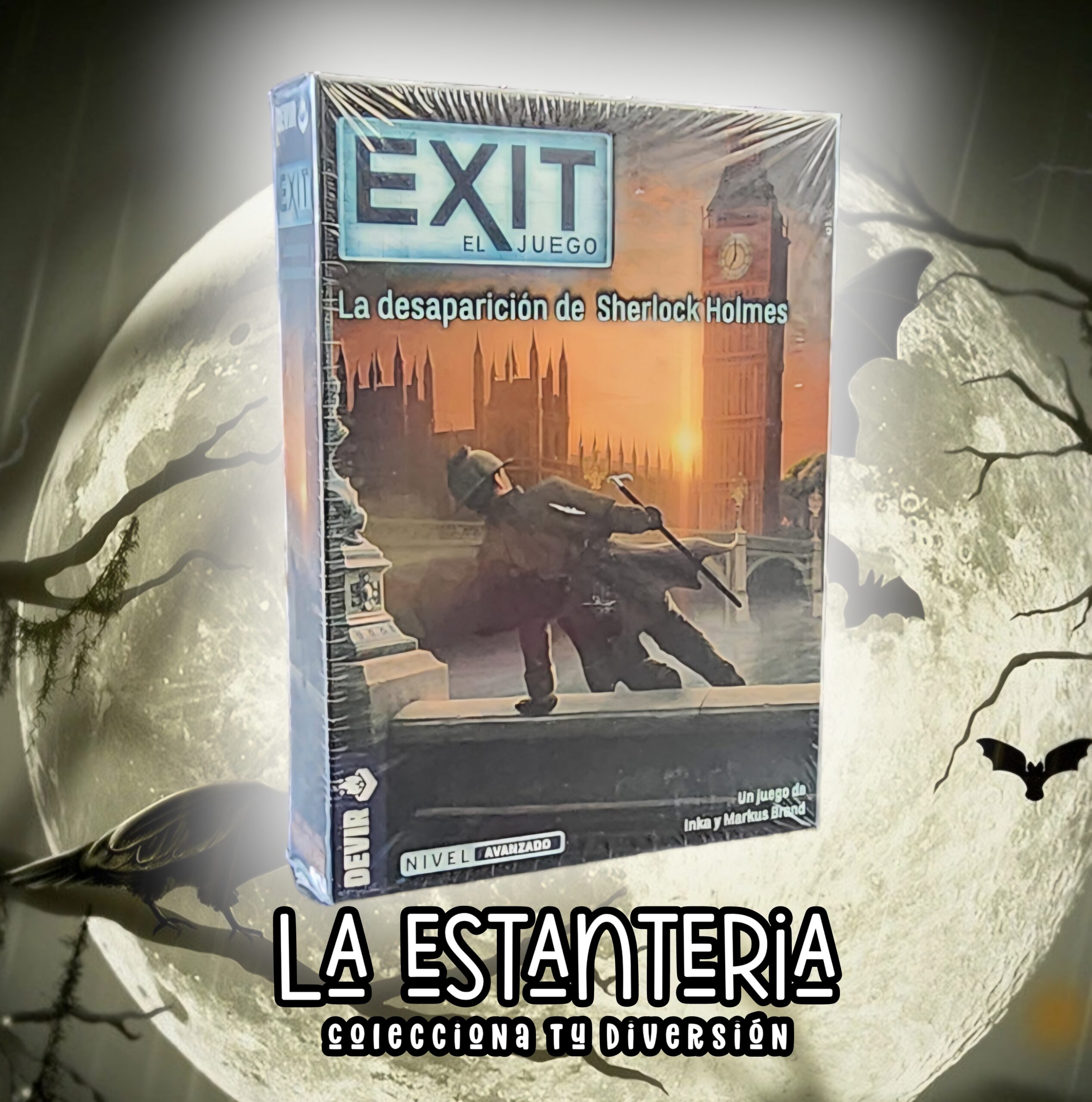 Exit, la desaparición de sherlock holmes - laestanteriajuegos.com