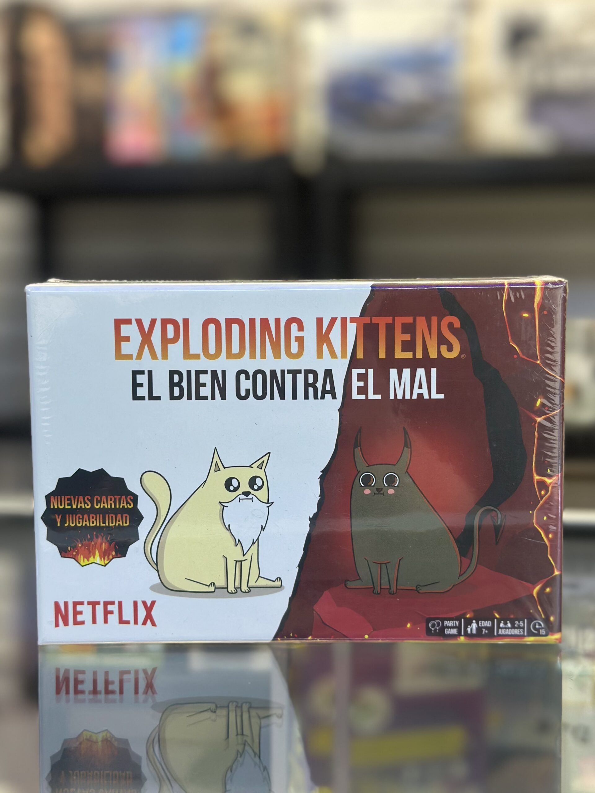 Exploding kittens, good vs evil - laestanteriajuegos.com