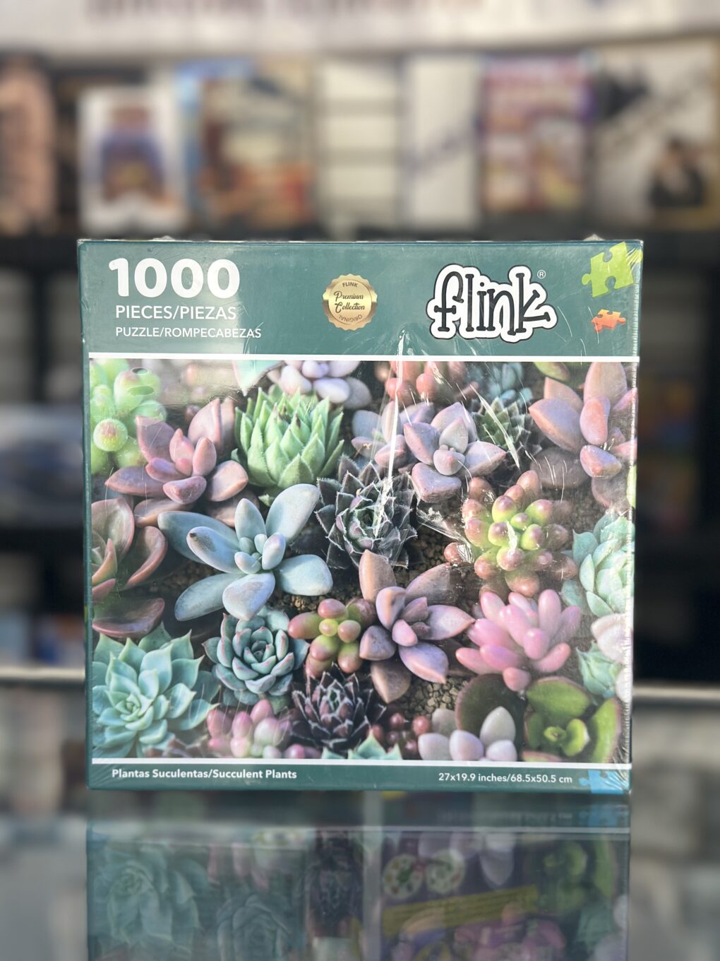 Rompecabezas, Flink Plantas Suculentas, 1000 Piezas