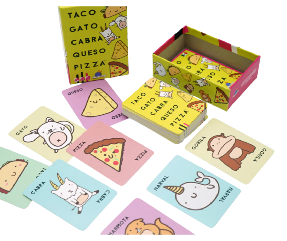 Taco, Gato, Cabra, Queso, Pizza