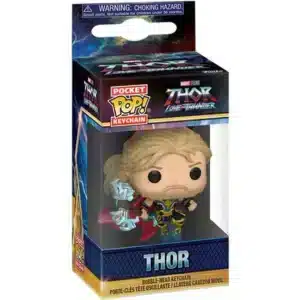 Funko Pop Keychain, Thor Love and Thunder, Thor Llavero