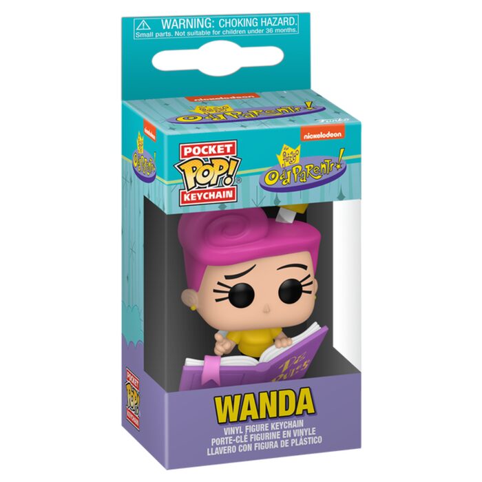 Funko Pop Keychain, Los Padrinos Magicos, Wanda