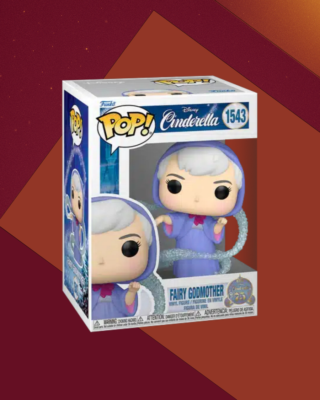 Funko Pop Disney: Cenicienta 75 Aniversario - Hada Madrina