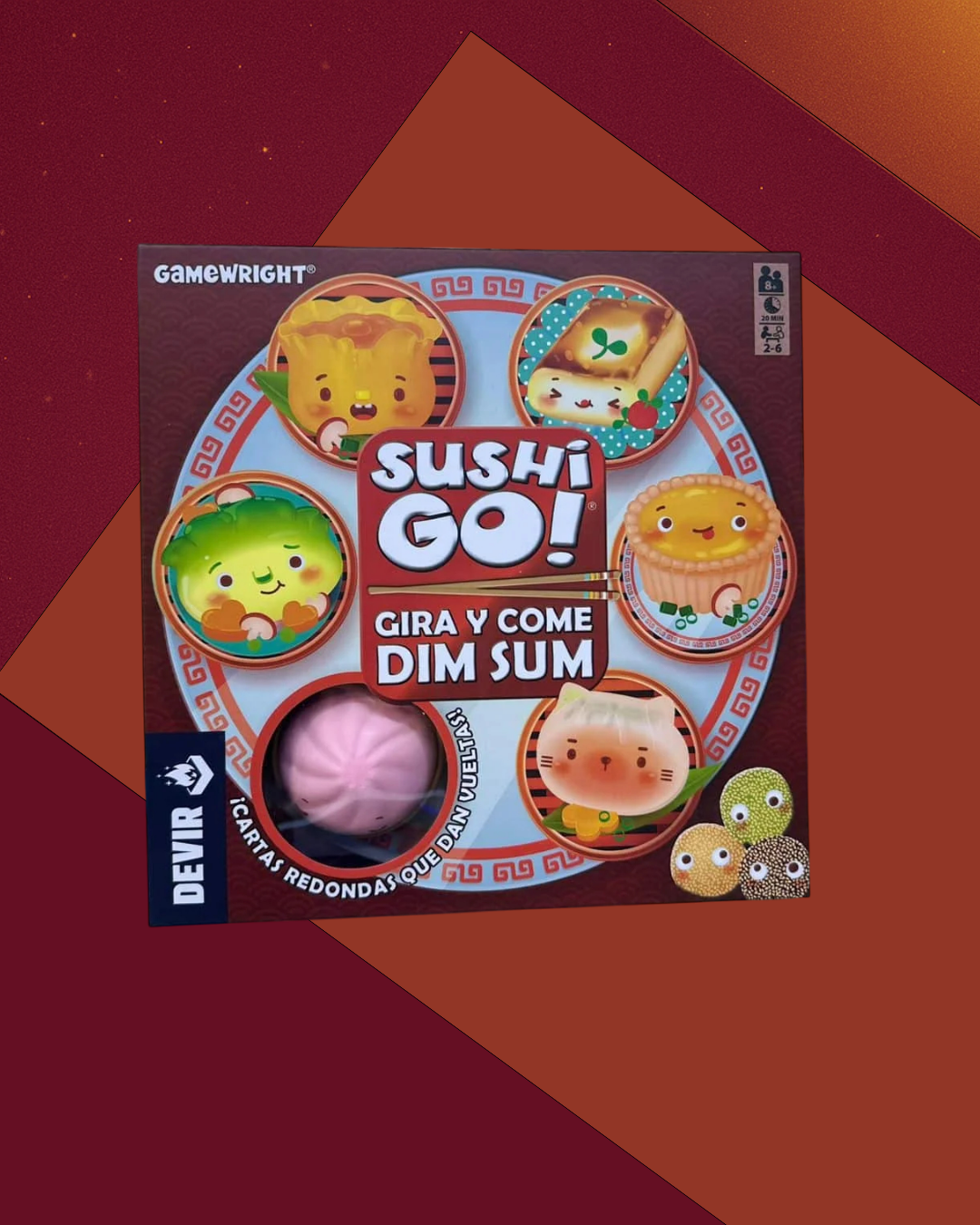 Sushi Go Gira y Come - laestanteriajuegos.com