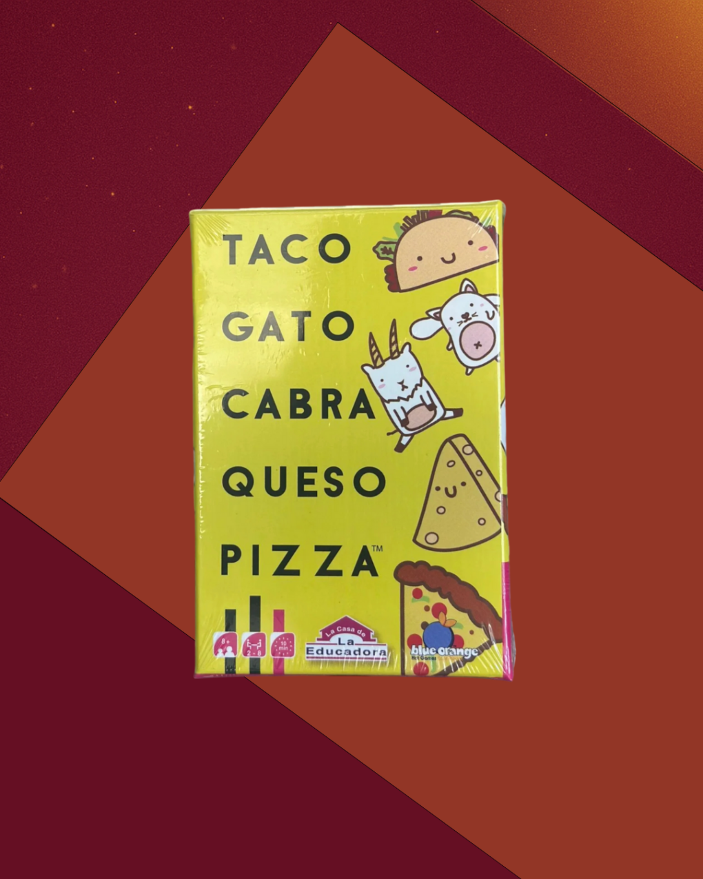 Taco, Gato, Cabra, Queso, Pizza