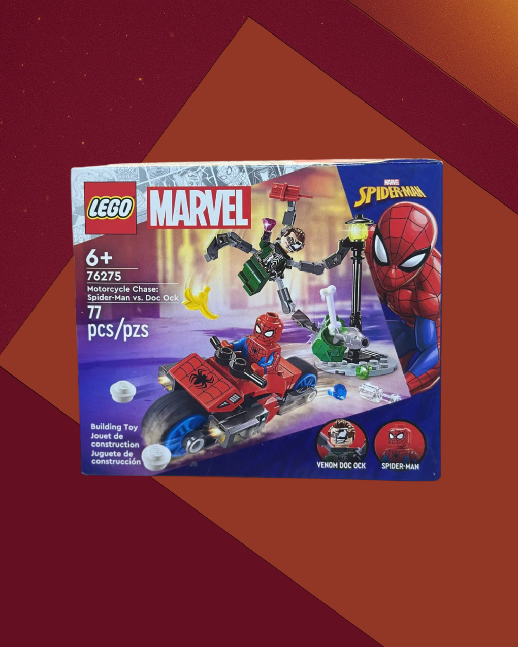 LEGO Super Heroes Marvel Persecucion en Moto: Spider-Man vs Doc Ock