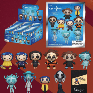 Monogram Llavero 3D para Mochila Coraline Series 2 Figura Sorpresa